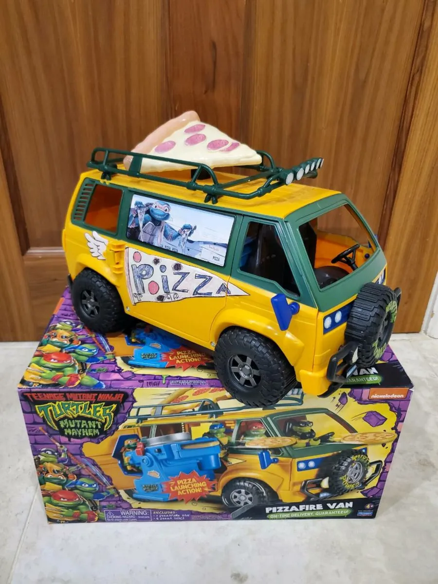 Teenage Mutant Ninja Turtles Pizza  Van - Image 2
