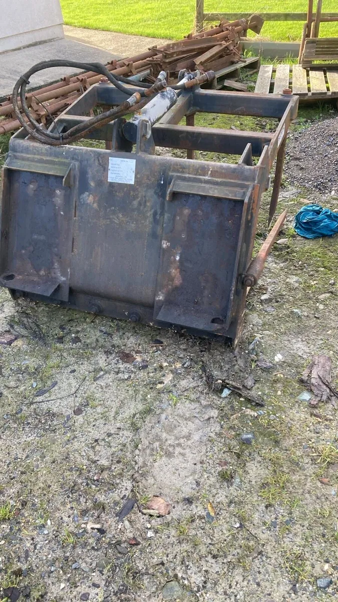 SILAGE GRAB FOR A SKIDSTEER 3ft - Image 2