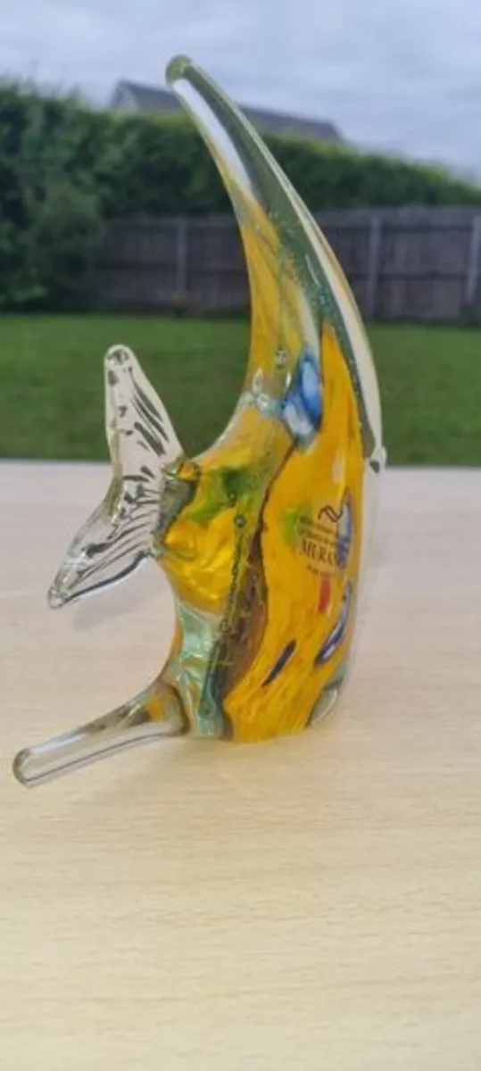 Large colorful Murano fish - Image 2