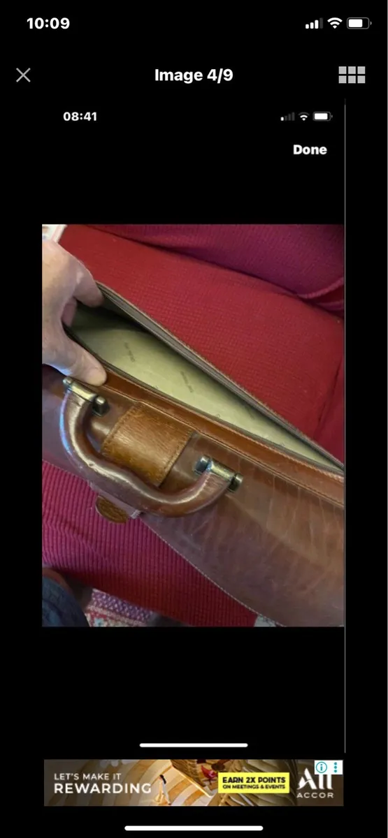 ‘The Trend’- Leather Briefcase/ Laptop Bag - Image 4