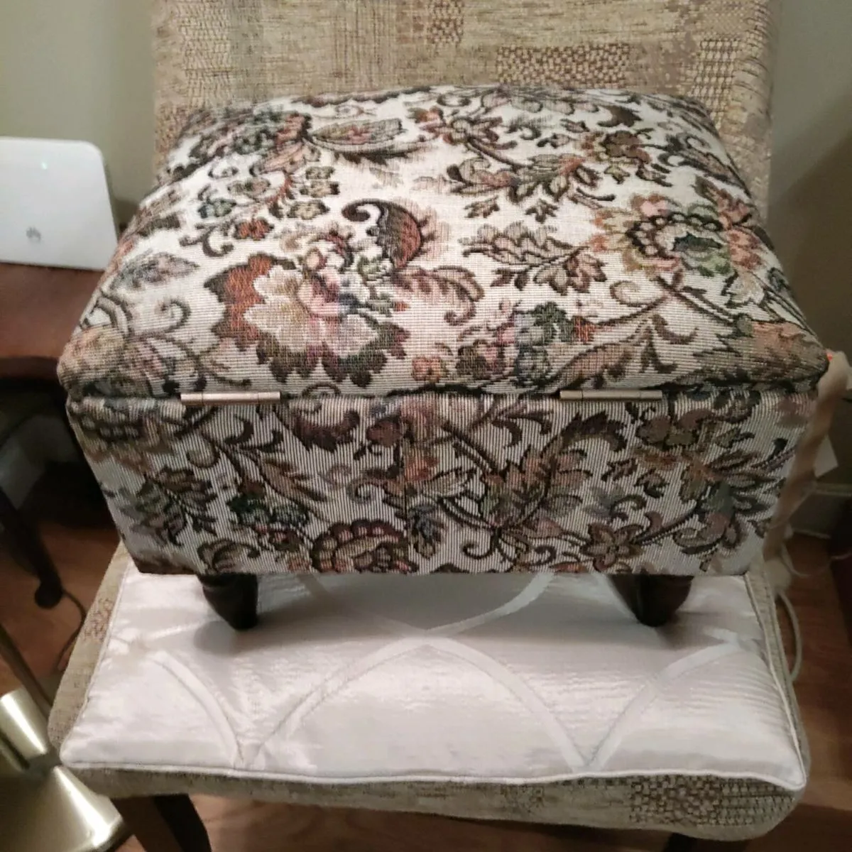 Antique. footstool - Image 4