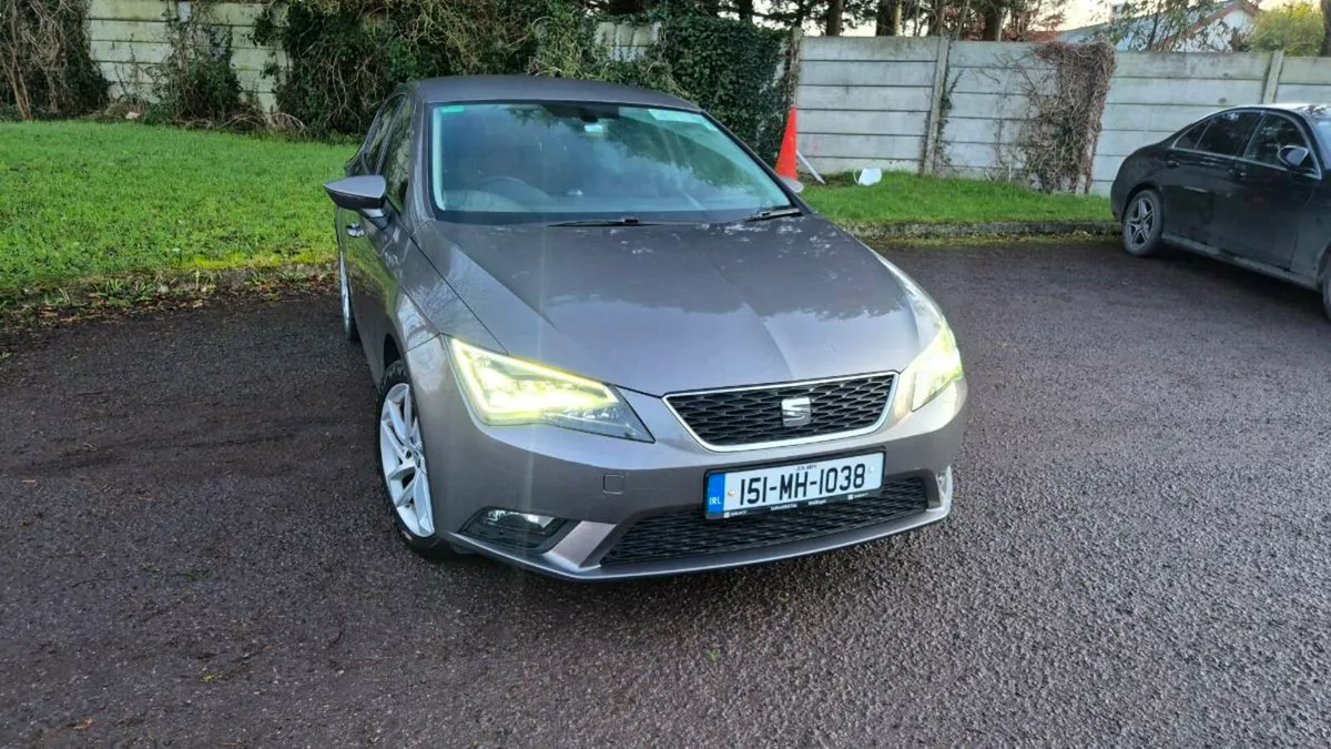 2015 SEAT Leon 1.6 TDI SE – One Owner – NCT Aug 26 - Image 1