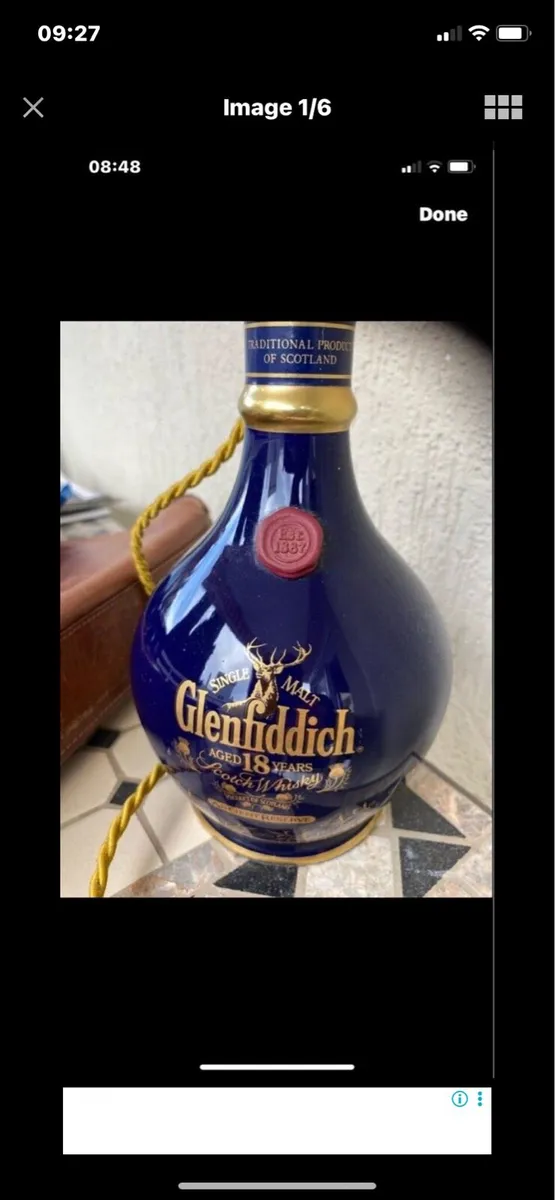 Glenfiddich Ancient Reserve Decanter Lamp - Image 1