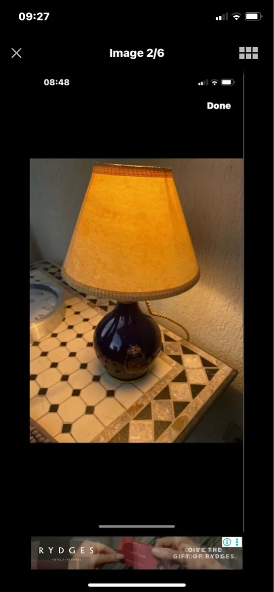 Glenfiddich Ancient Reserve Decanter Lamp - Image 2