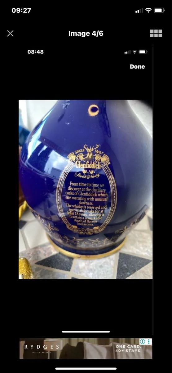 Glenfiddich Ancient Reserve Decanter Lamp - Image 4