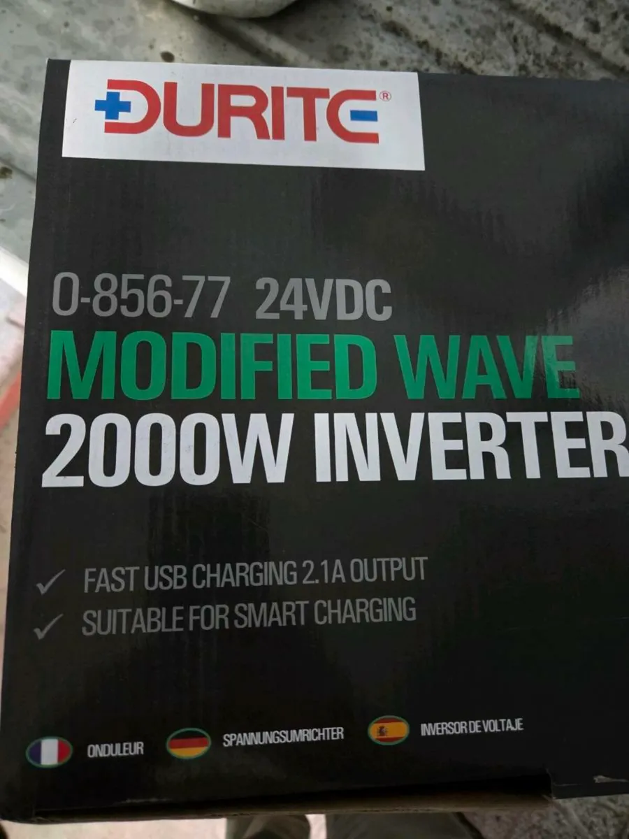 2000W 24V DC to 230V AC Compact Modified Wave Volt - Image 1