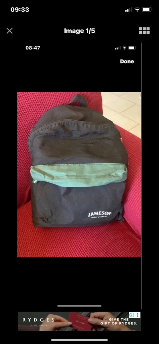 Jameson Knapsack Bag - Image 1