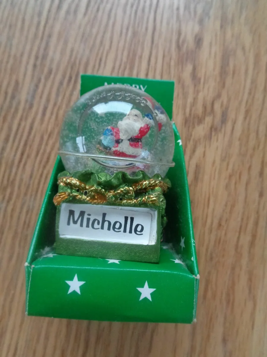 Miniature Personalised Christmas Snow Globe - Image 3