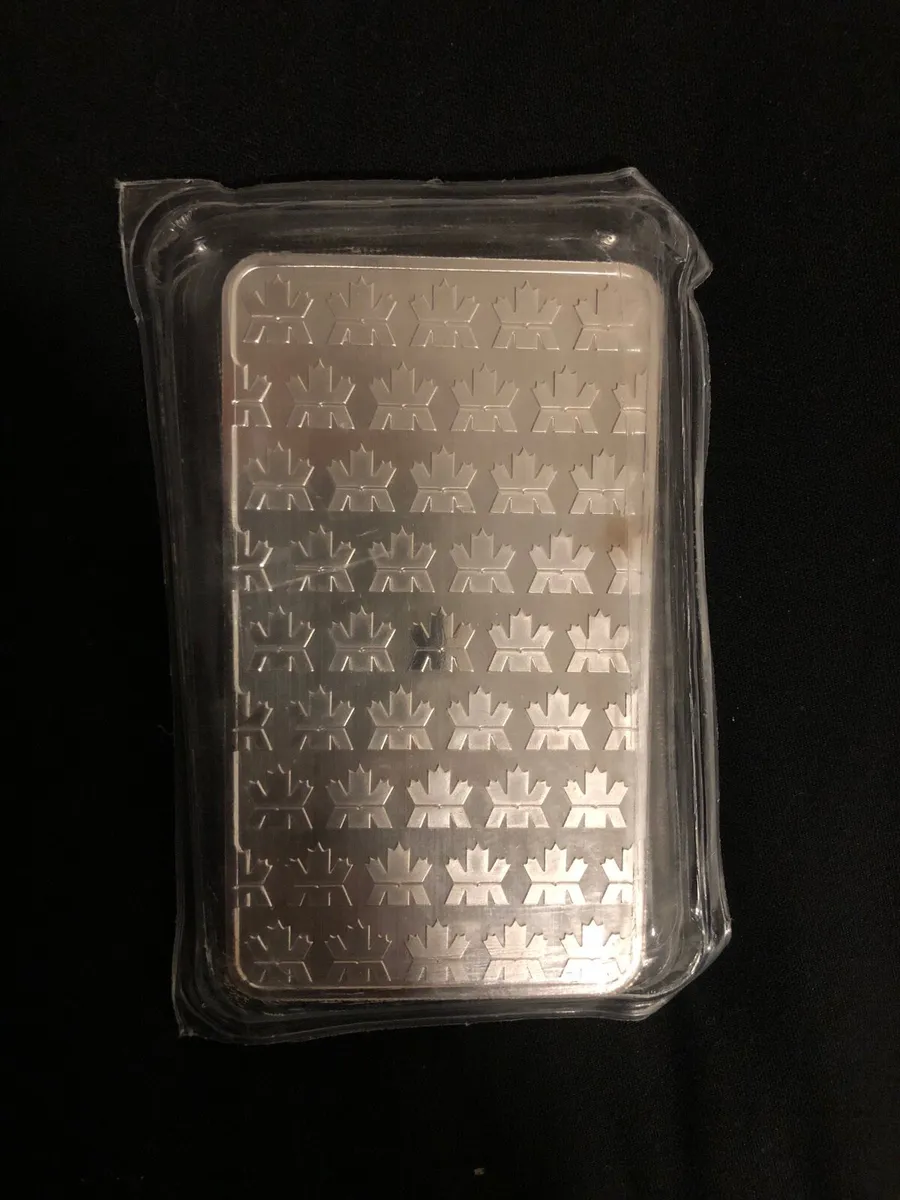 10oz Silver Bar Canadian Mint - Image 2