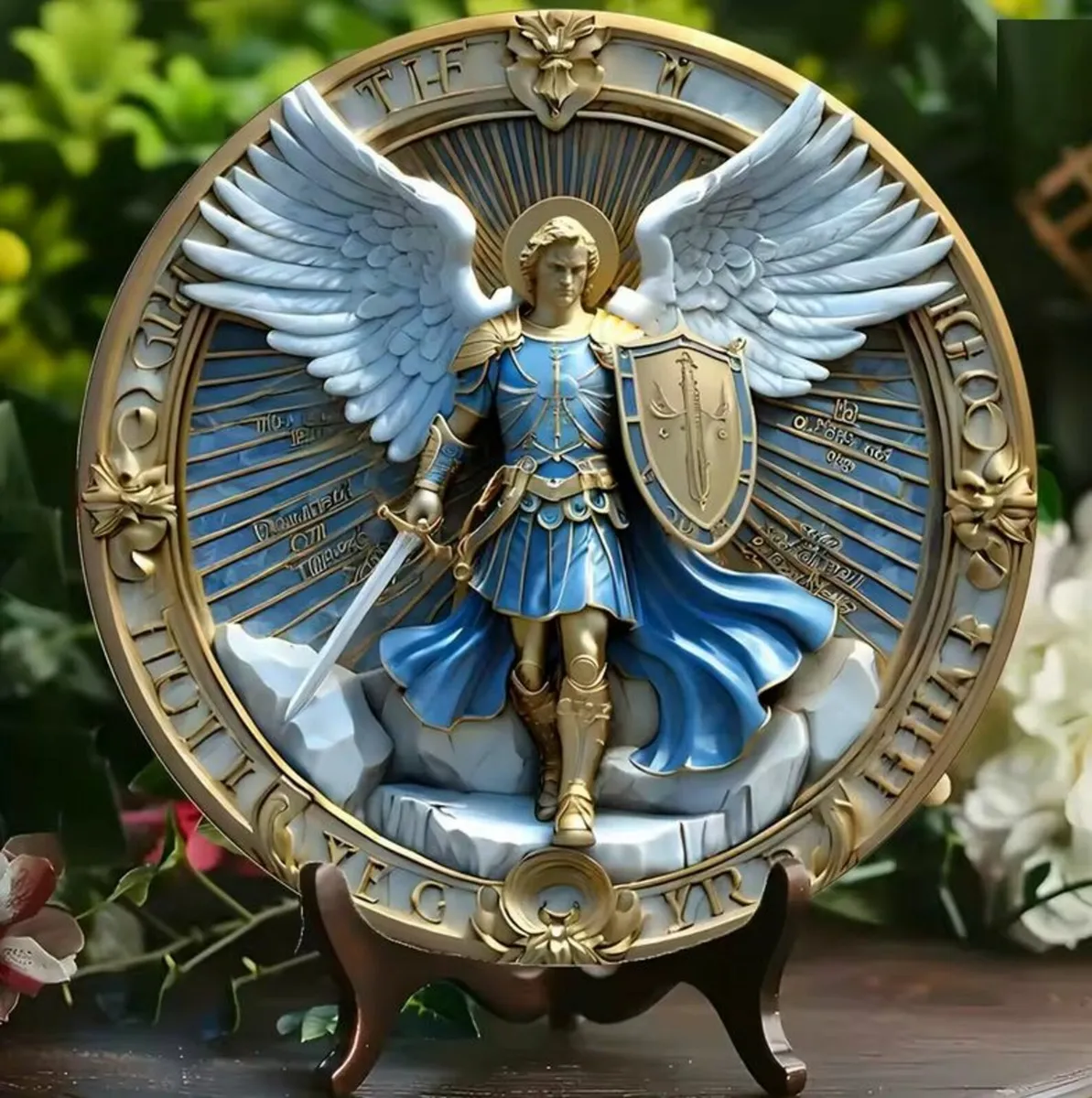 3D-Home Decor - Flat Wooden Disc, Free Post - Image 4