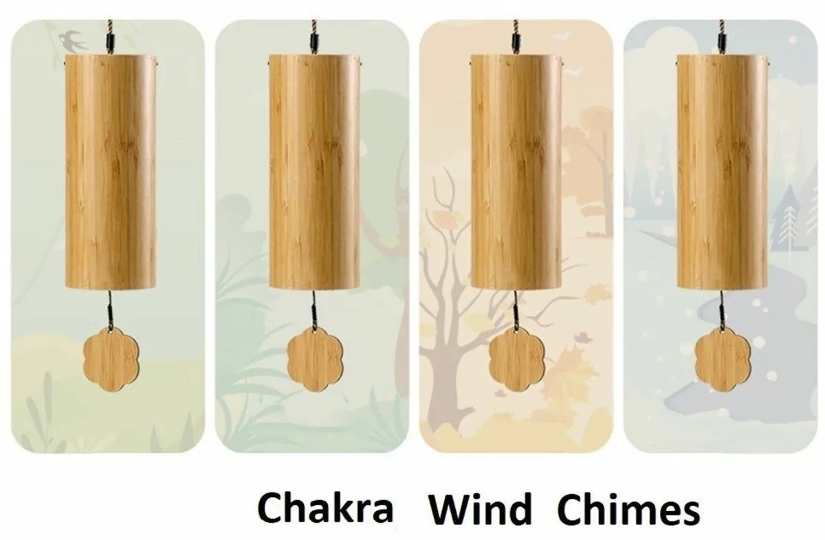 Bamboo Chakra, Relaxing Wind Chimes - Image 4
