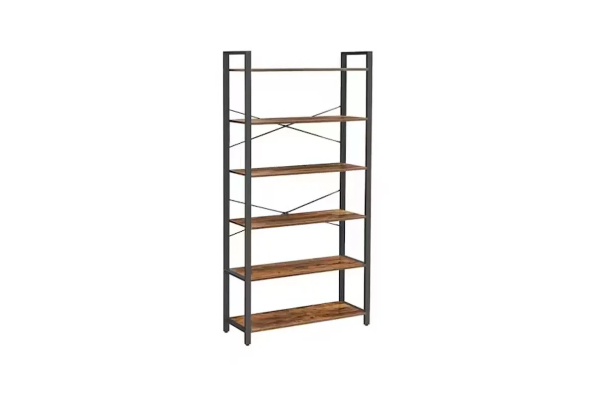 VASAGLE 6-Tier Bookshelf, Bookcase, Shelving Uni - Image 1