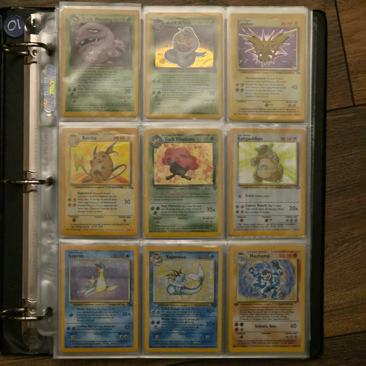 Vintage Pokemon Cards And Binder - Image 3