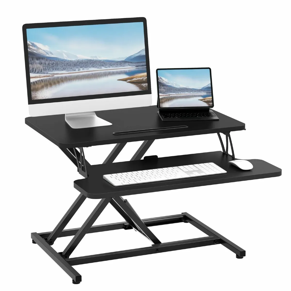 Standing Desk Converter 26/64cm Wide Height - Image 1