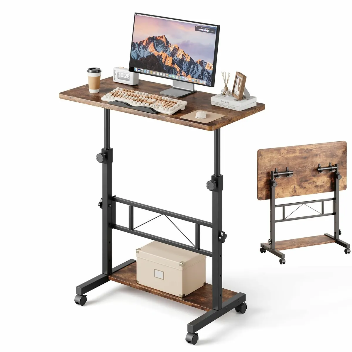 Height Adjustable Standing Desk Tiltable Top - Image 1