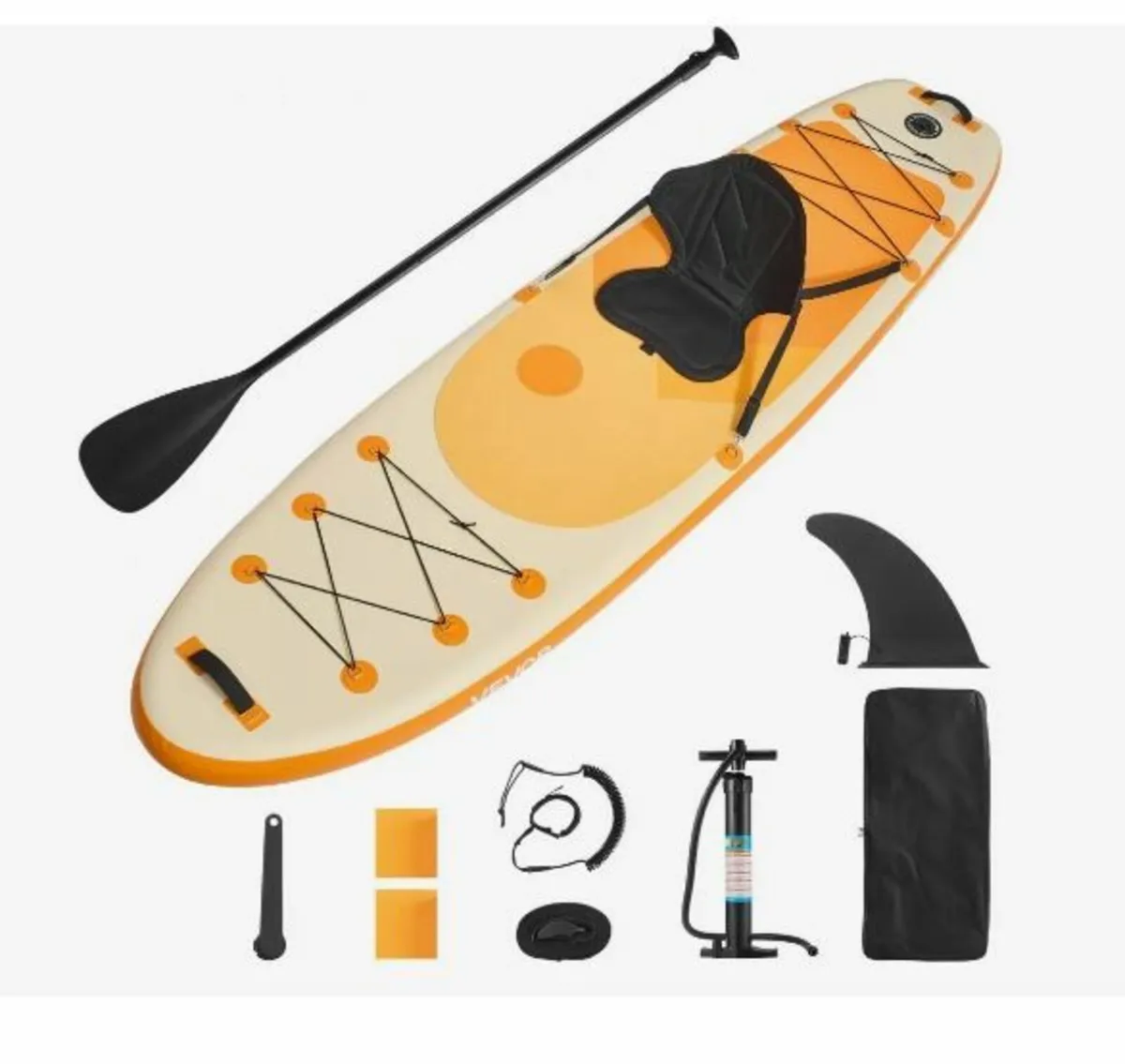 Inflatable Paddle Board with Seat - Image 1