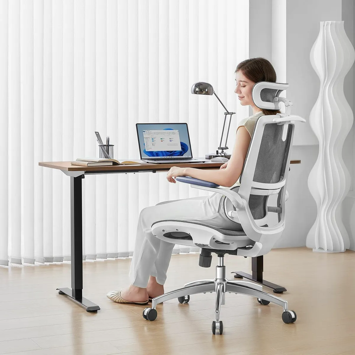 M59AS Ergonomic Office Chair Desk with 3D - Image 2