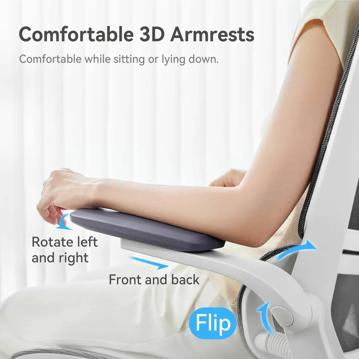 M59AS Ergonomic Office Chair Desk with 3D - Image 4