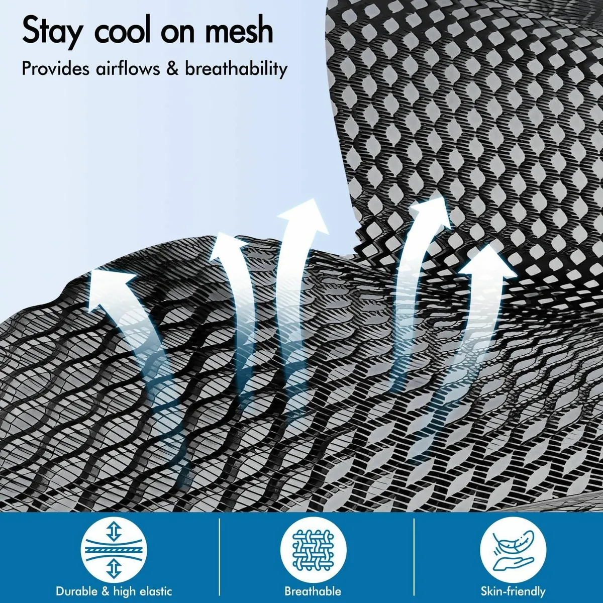 Mesh Office Chair with Adjustable Lumbar Support - Image 4