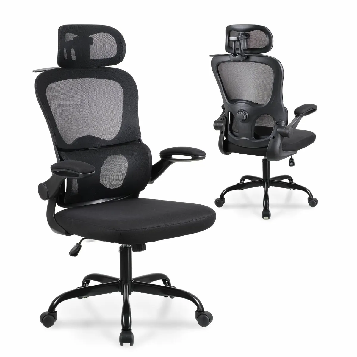 Adjustable Office Chair Ergonomic Mesh Swivel - Image 1