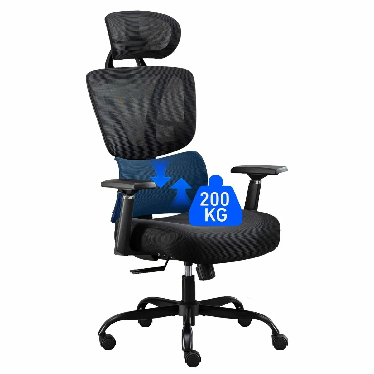 Ergonomic Office Chair with Adjustable Lumbar - Image 1