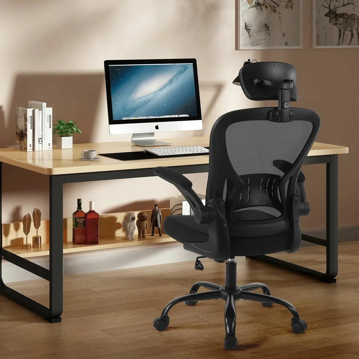 Office Chair Ergonomic Mesh Desk Comfort Adjustabl - Image 2