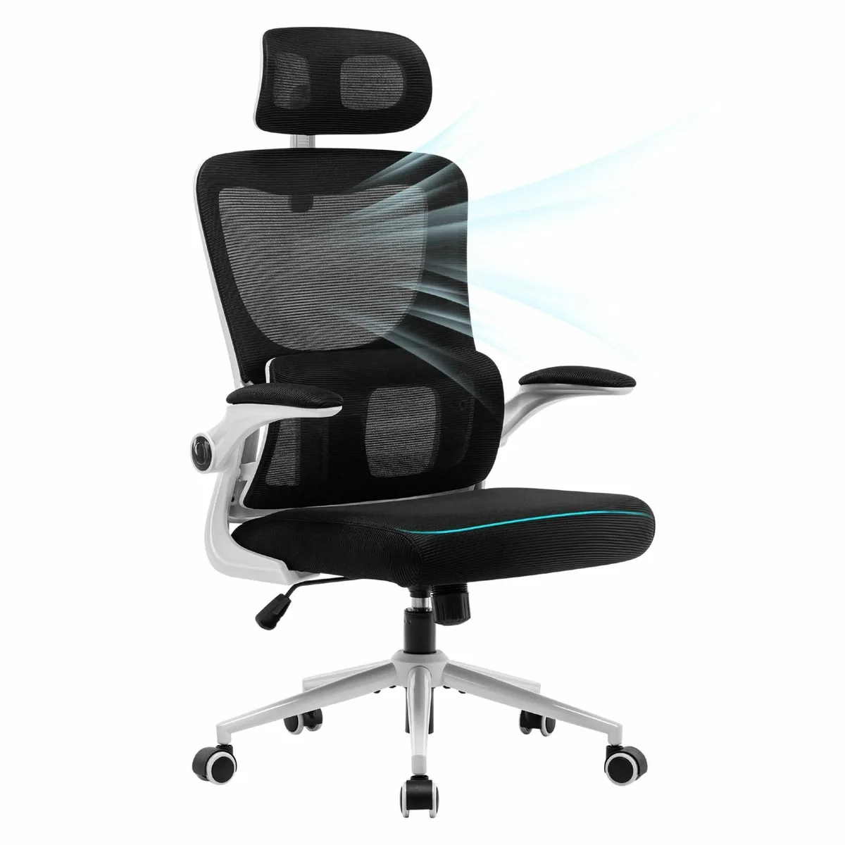 Ergonomic Office Chair Height Adjustable Computer - Image 1