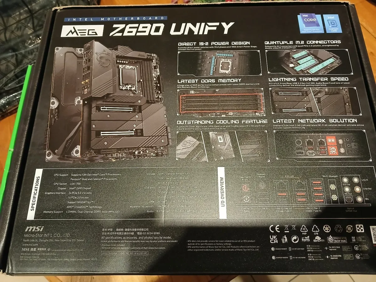 Msi Z690 Unify Motherboard - Image 3