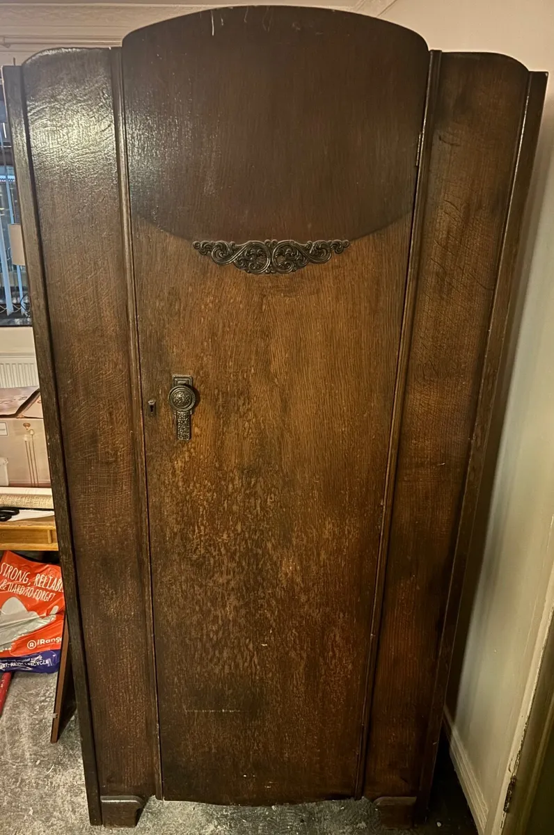 Antique Wardrobe free must collect - Image 1