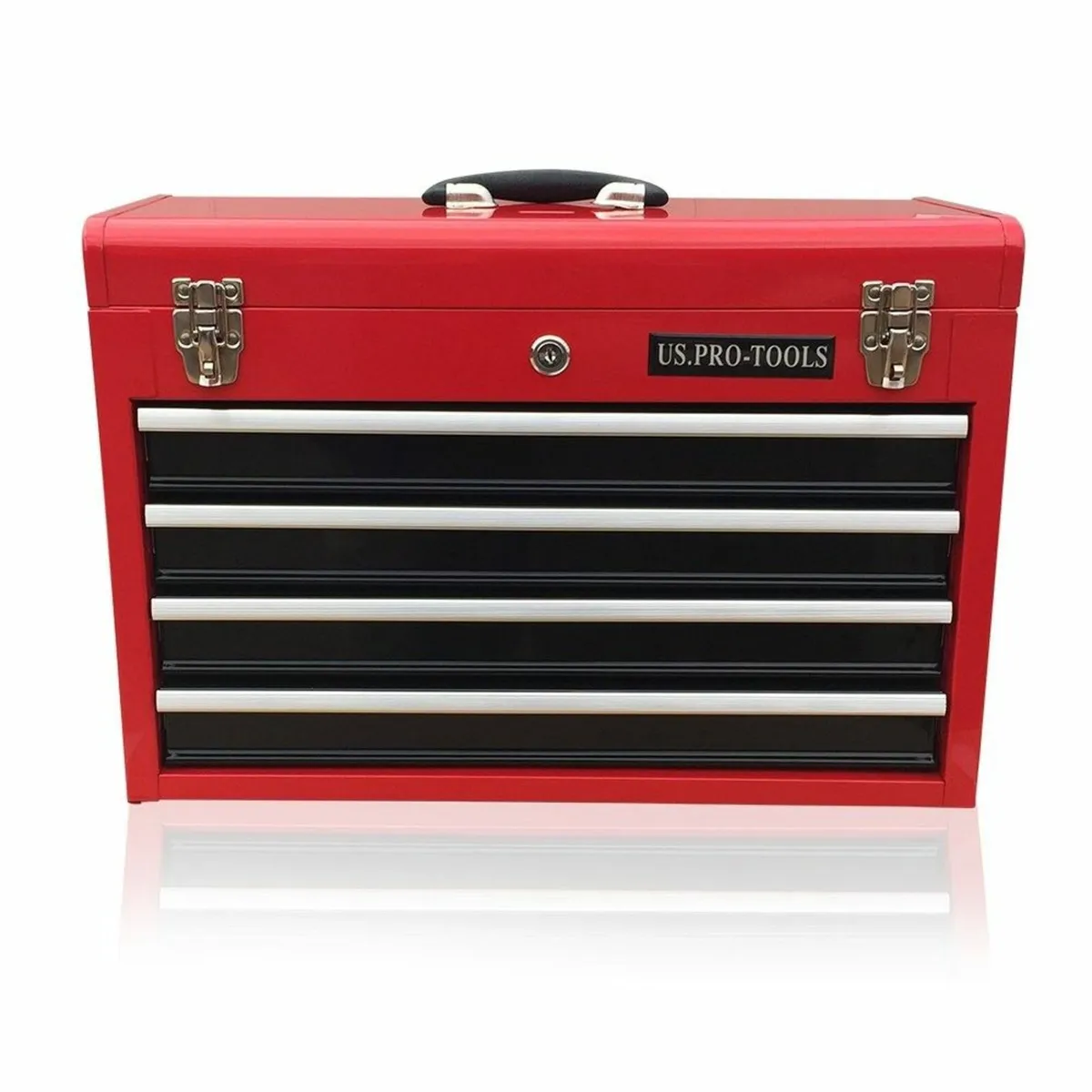 ORIGINAL TOOL BOX CABINET 4 DRAWER HAND HELD - Image 2