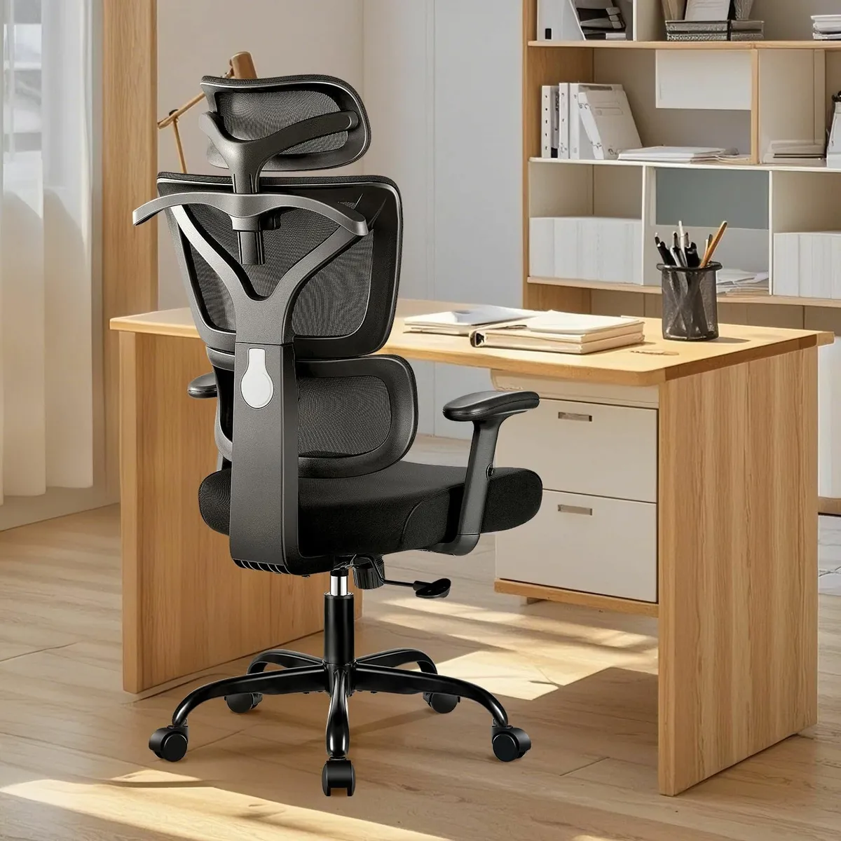 Ergonomic Office Chair Desk Breathable Mesh - Image 1