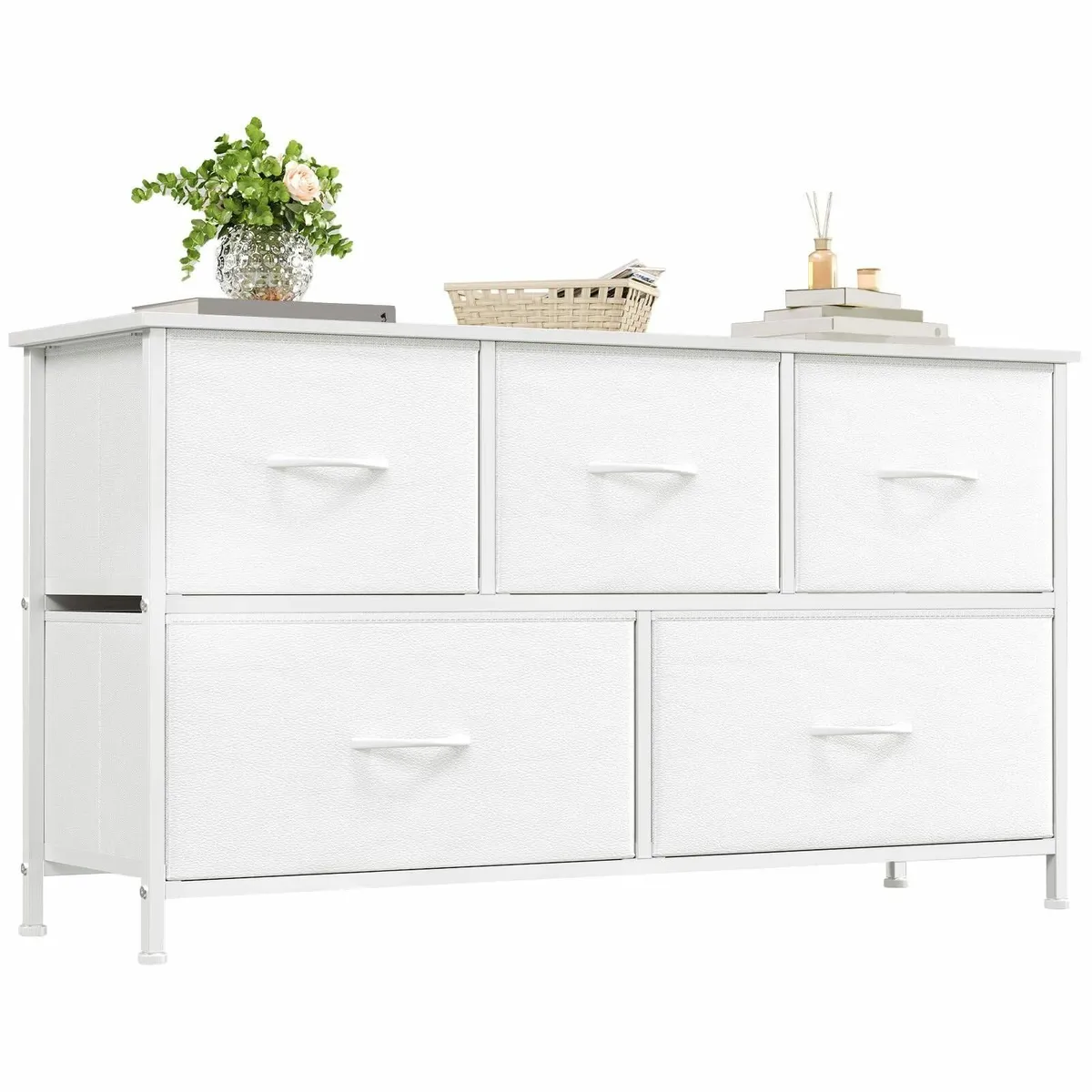 Chest of Drawers with 5 Wide Storage Organiser - Image 1