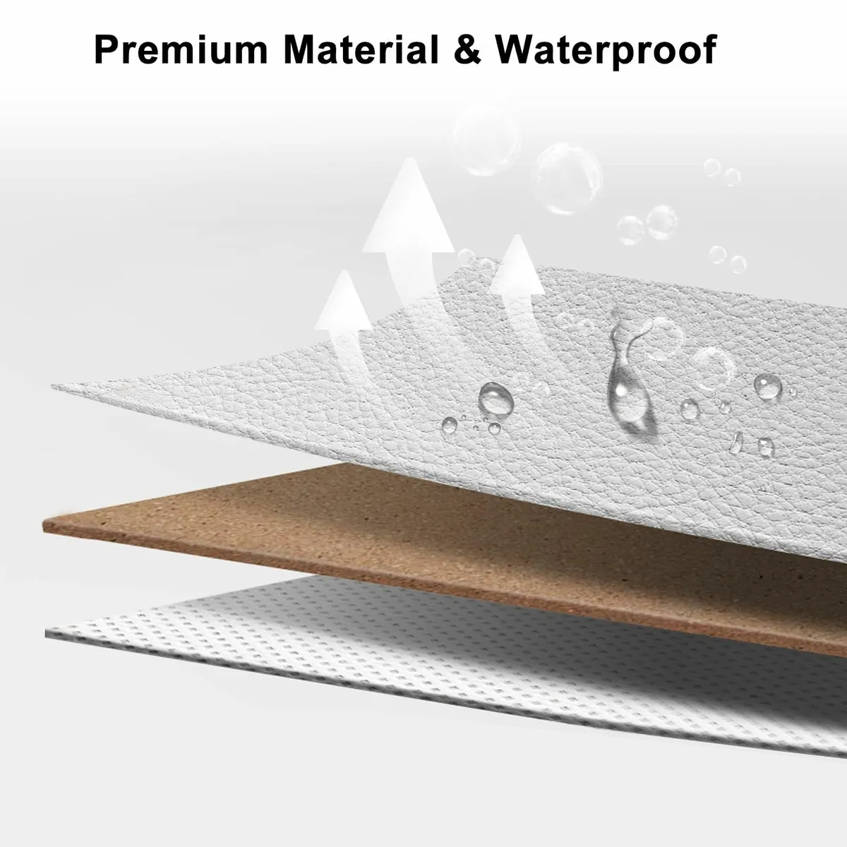 Chest of Drawers White Dresser for Bedroom with 8 - Image 4