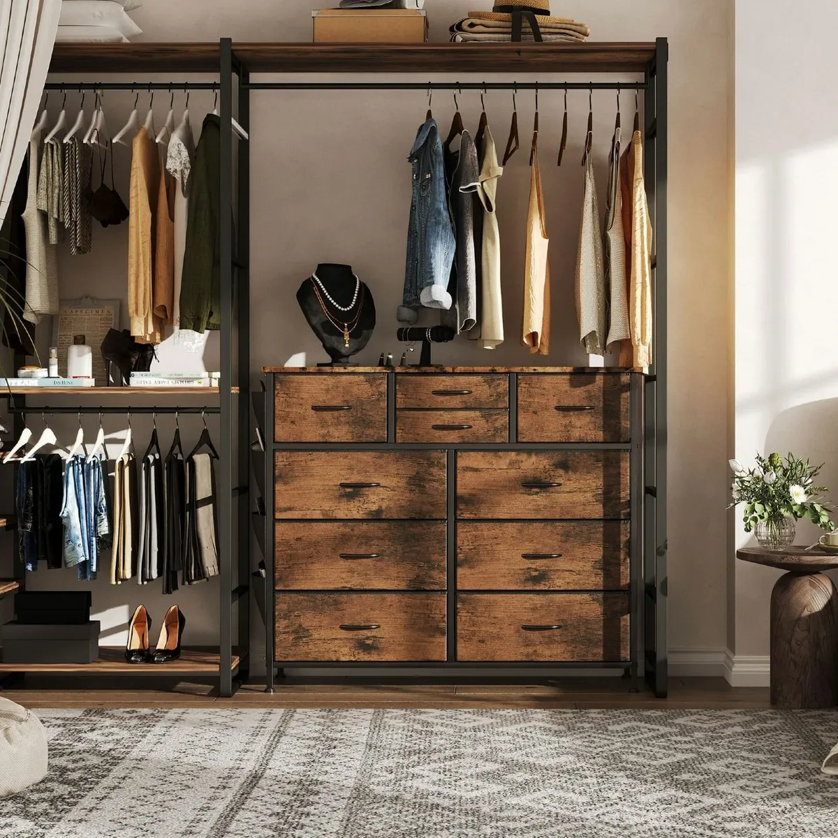 Chest of Drawers 100cm Wide Dresser for Bedroom - Image 2