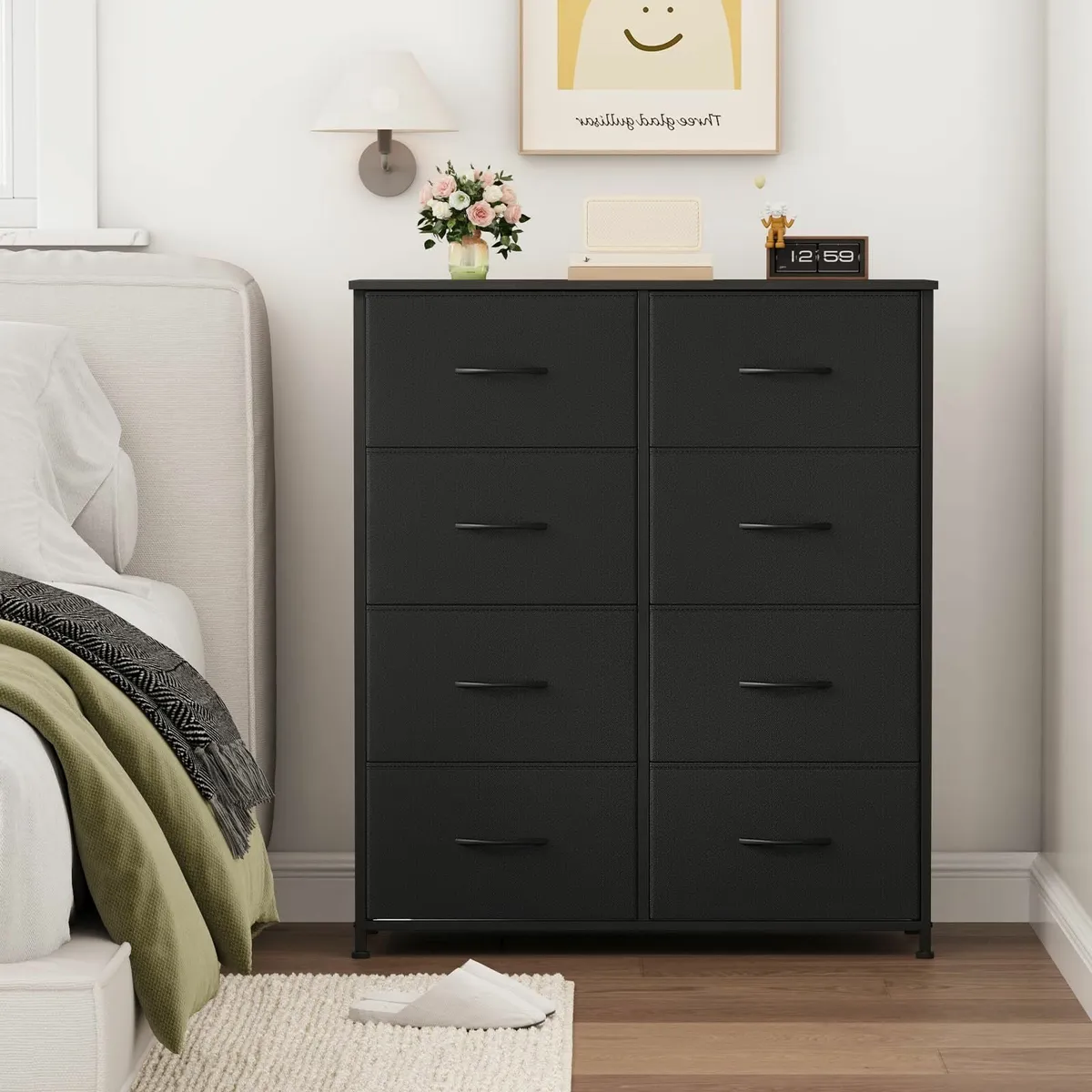 Tall Chest of Drawers for Bedroom with 8 Wide - Image 2