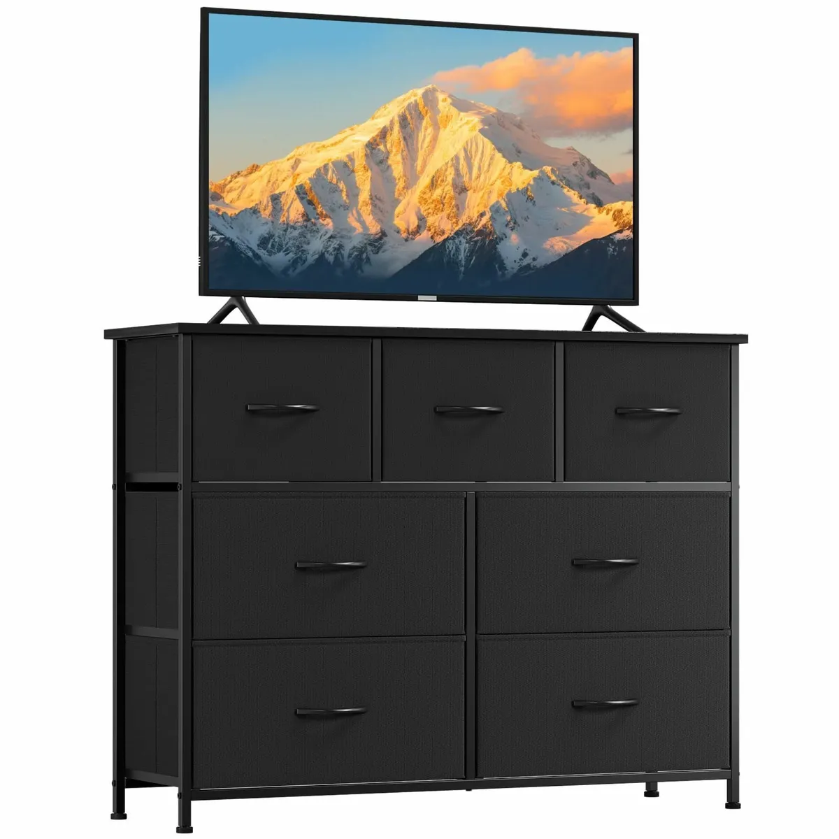 Chest of Drawers for Bedroom with 7 Wide Storage - Image 1