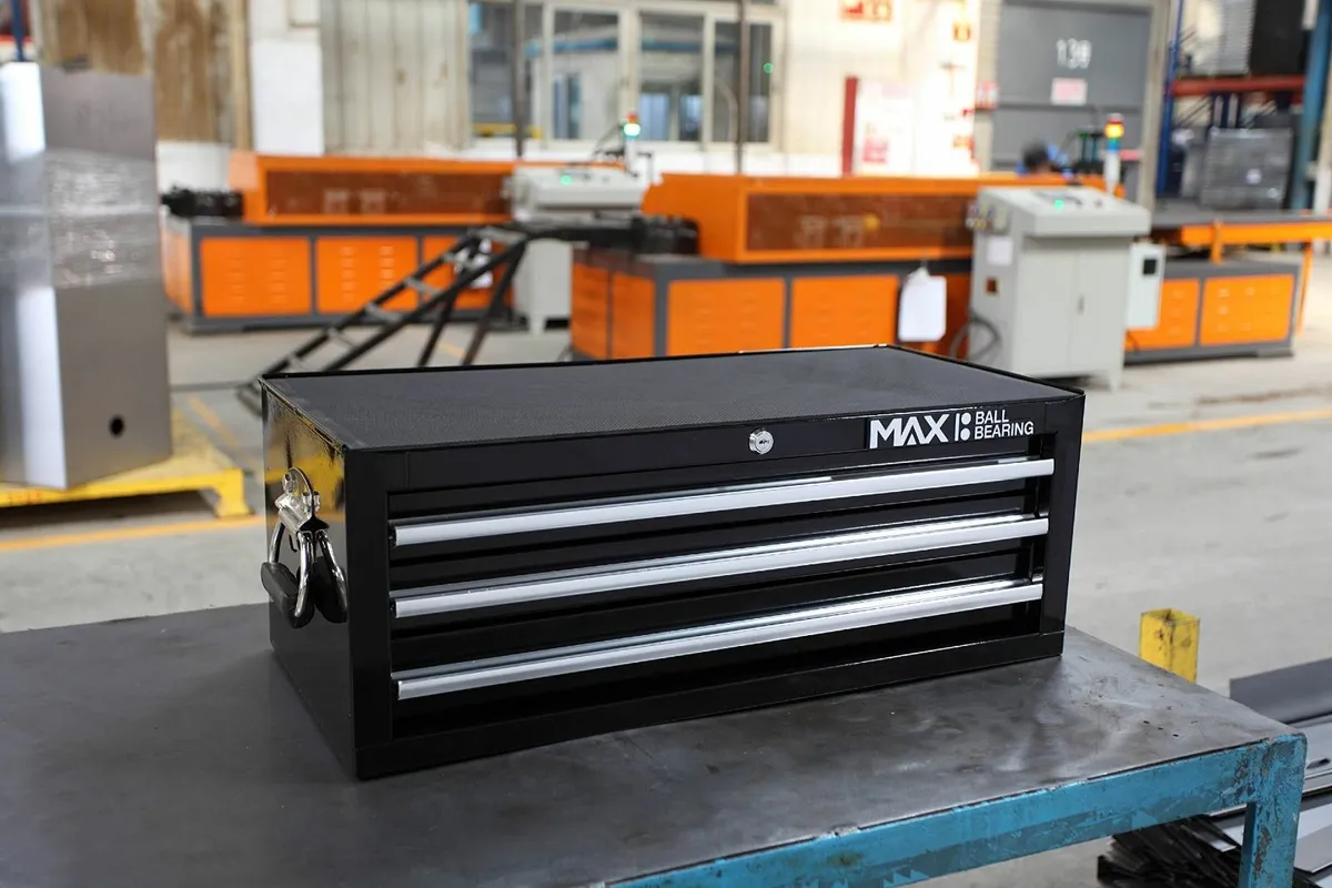 PTC109 Add on Chest Professional 3 Drawer Black - Image 2