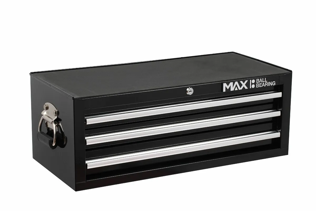 PTC109 Add on Chest Professional 3 Drawer Black - Image 4