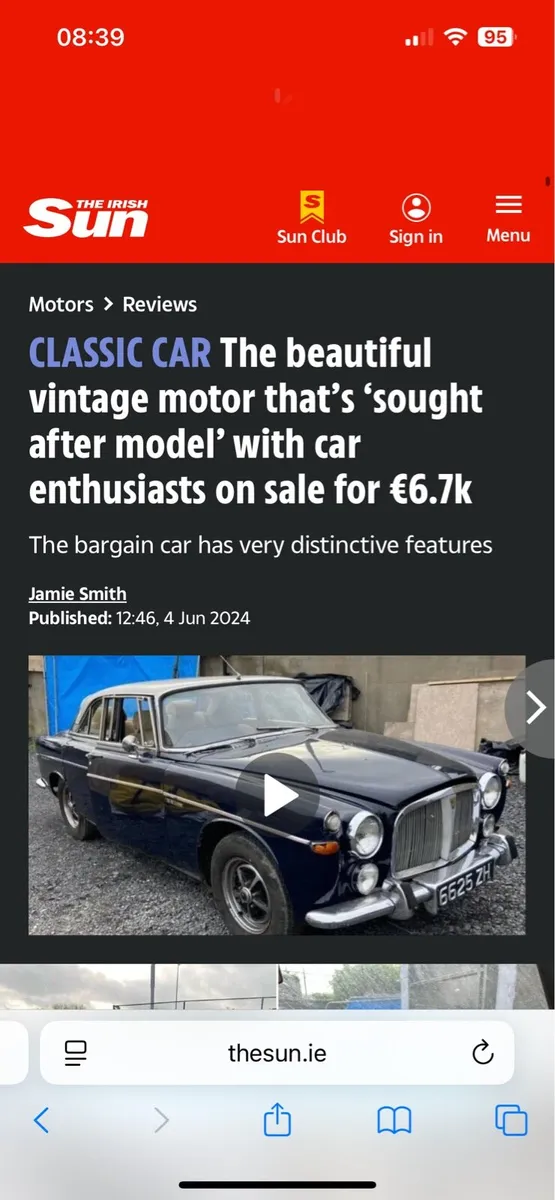 Rover P5b 3.5 V8 - Image 1