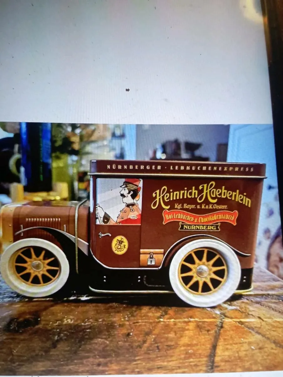 HEINRICH HAEBERLEIN OF NURNBERG  TIN  MUSIC BOX - Image 1