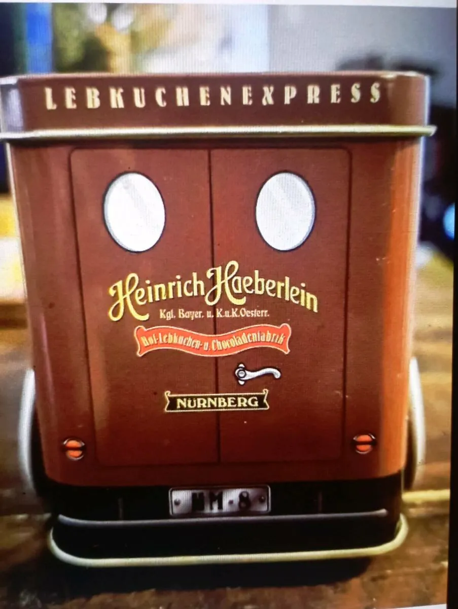 HEINRICH HAEBERLEIN OF NURNBERG  TIN  MUSIC BOX - Image 3