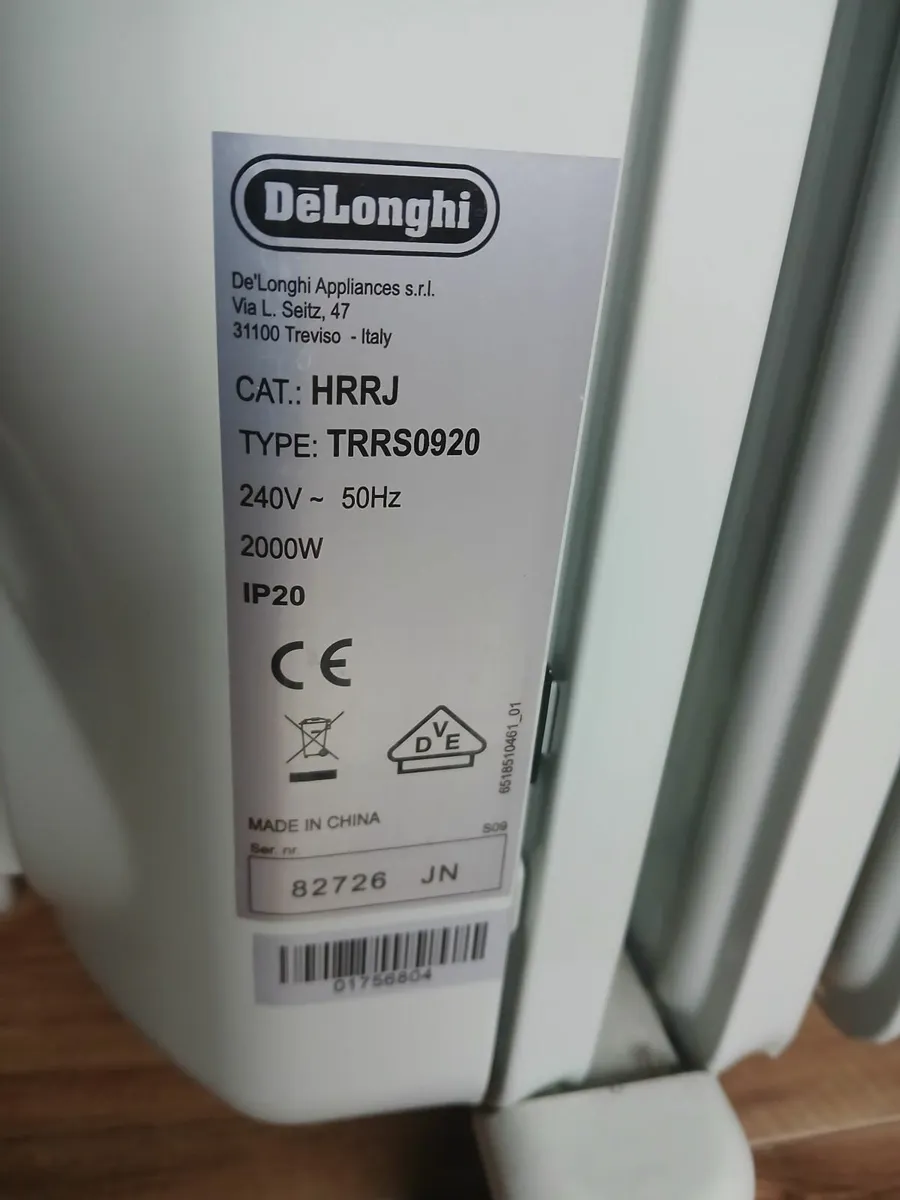 DeLonghi Oil Filled Radiator - Image 1