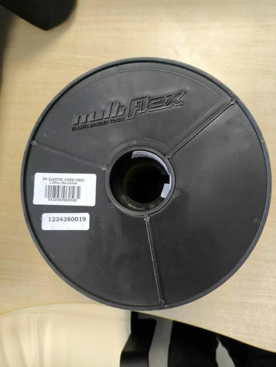 Elastic Shock Cord Bungee  10mm / 50m - Reel Black - Image 2