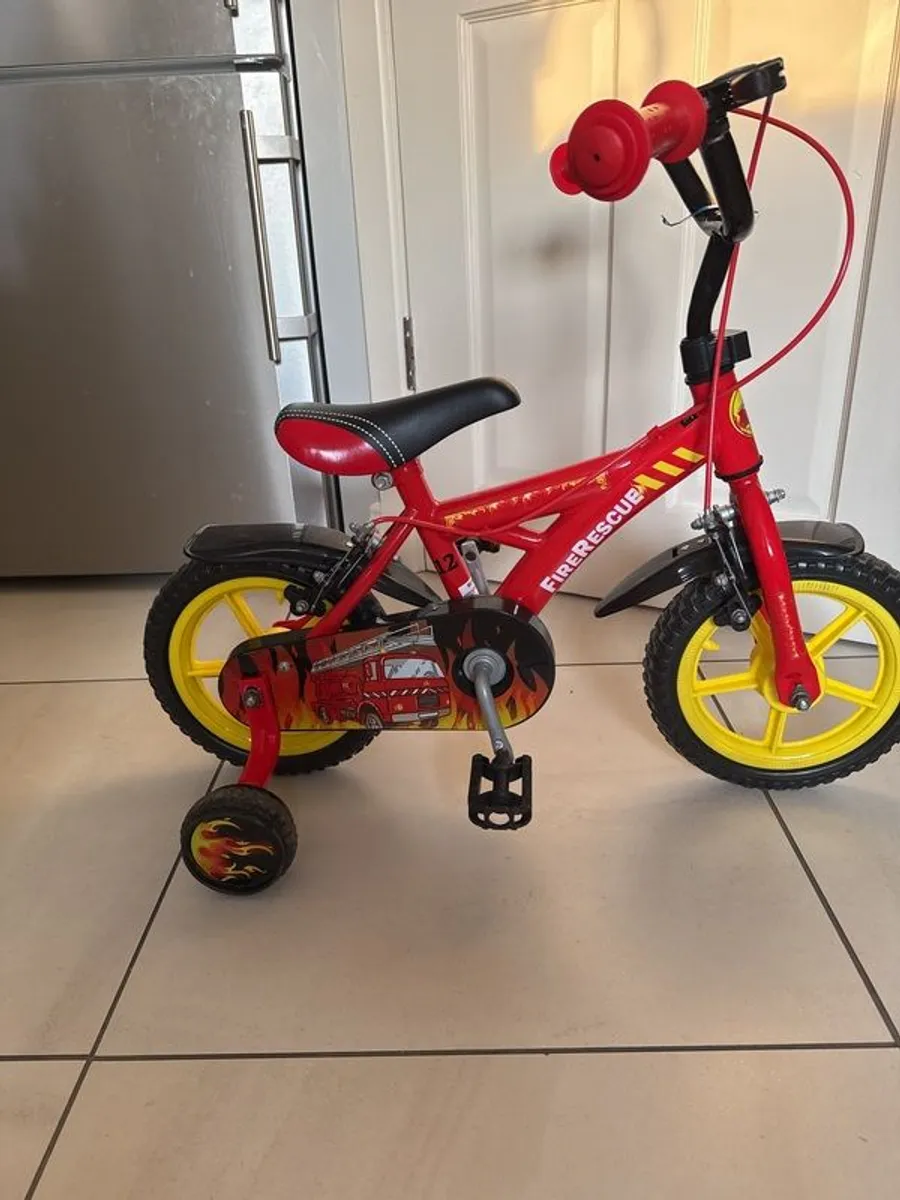 Kids Fire rescue  Bicycle - Image 3