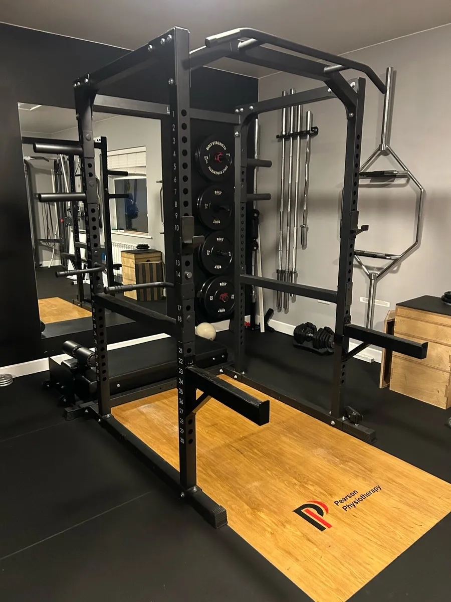 Squat Rack & Adjustable Bench - Image 1