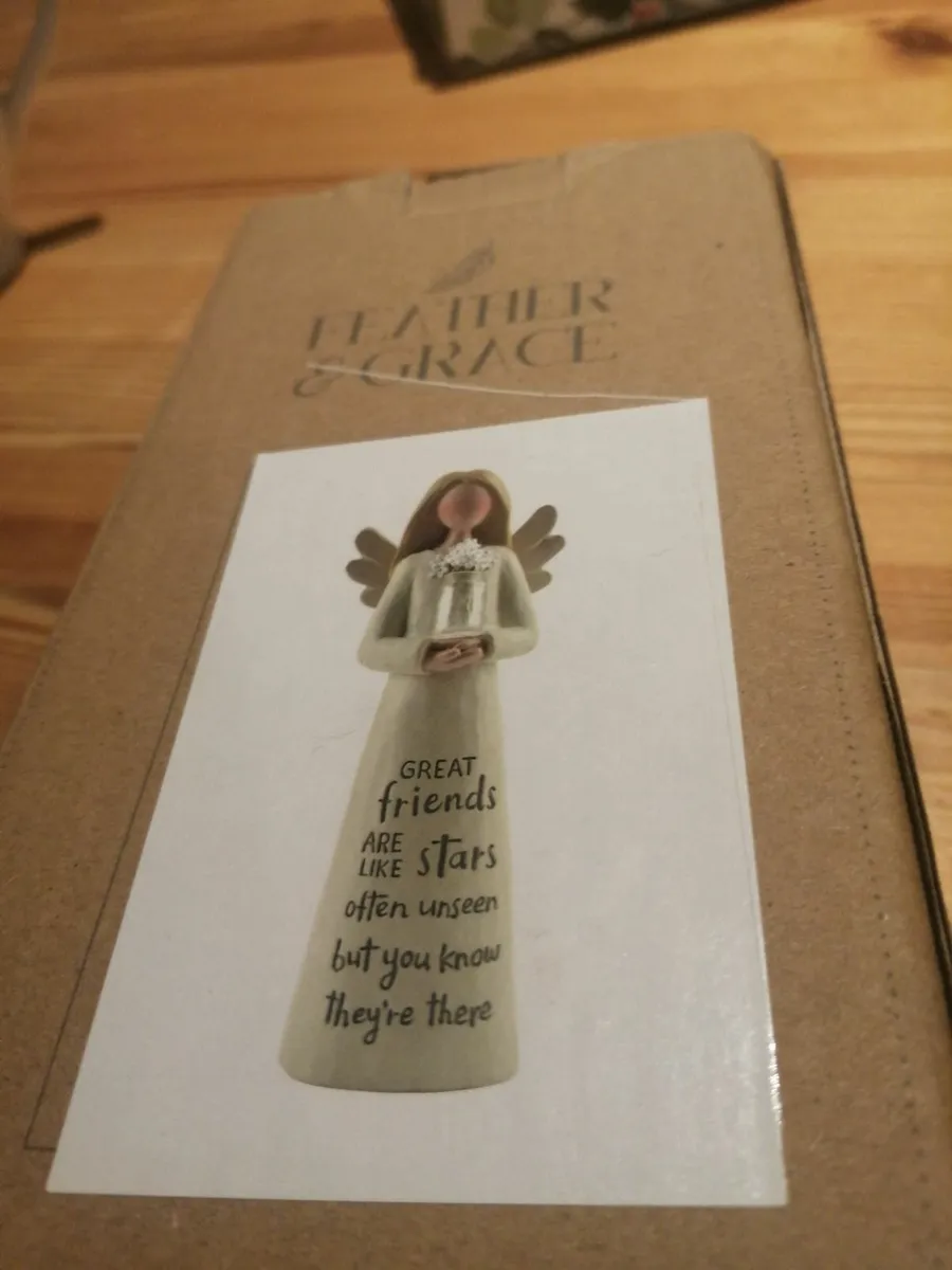 Angel in box gift for a friend by Feather n Grace - Image 3