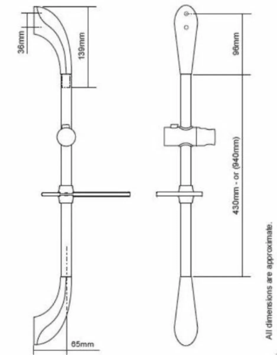MOSV07SG Seville Universal Electric Shower 7.5 KW - Image 3