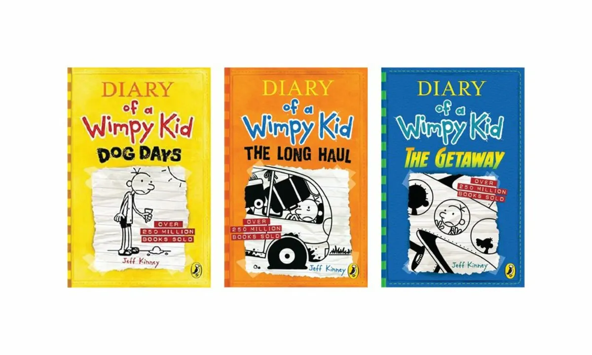 Children's Books - Wimpy Kid  €4 each or 3 for €10