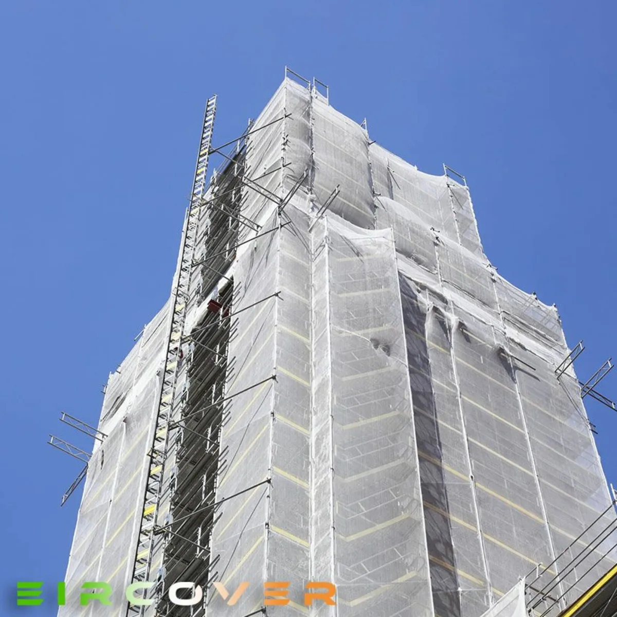 Scaffolding Sheeting 2m x 45m  (7'-148') Clear - Image 4