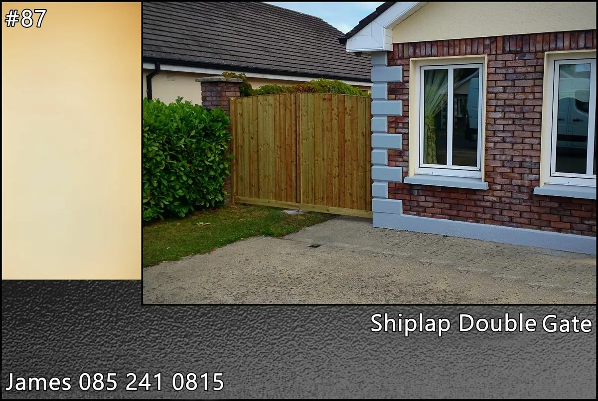 Timber Gates Free Installation - Image 1